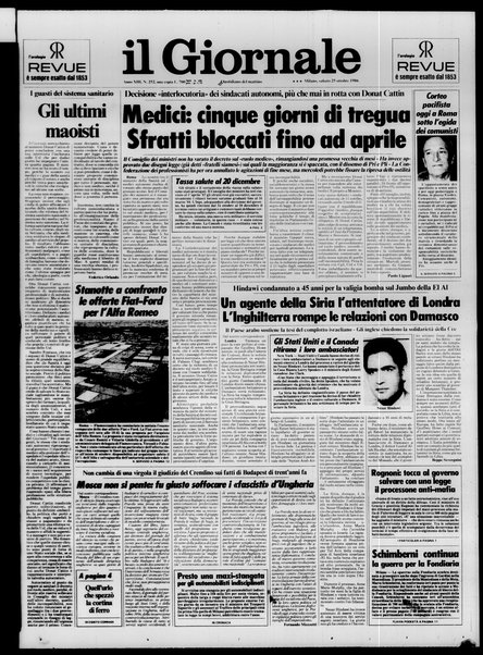 Il giornale : quotidiano del mattino